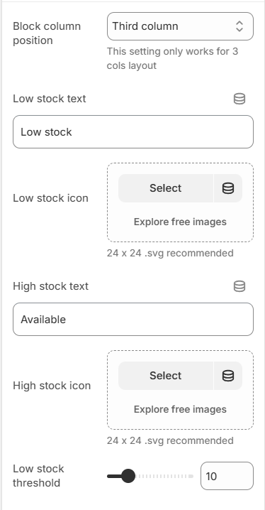inventory status